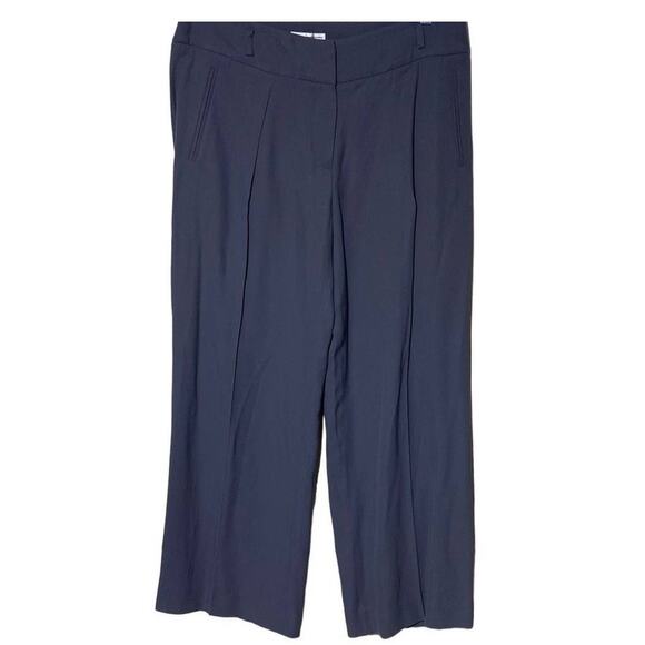 Talbots Women's Gray Mid-Rise Straight-Leg Ankle Casual Pants Size 10 - Picture 1 of 8